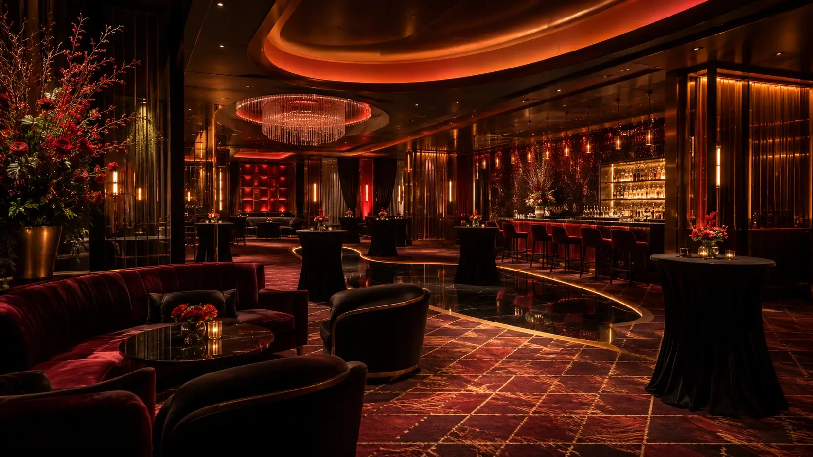 Elegancki event w klimacie casino lounge